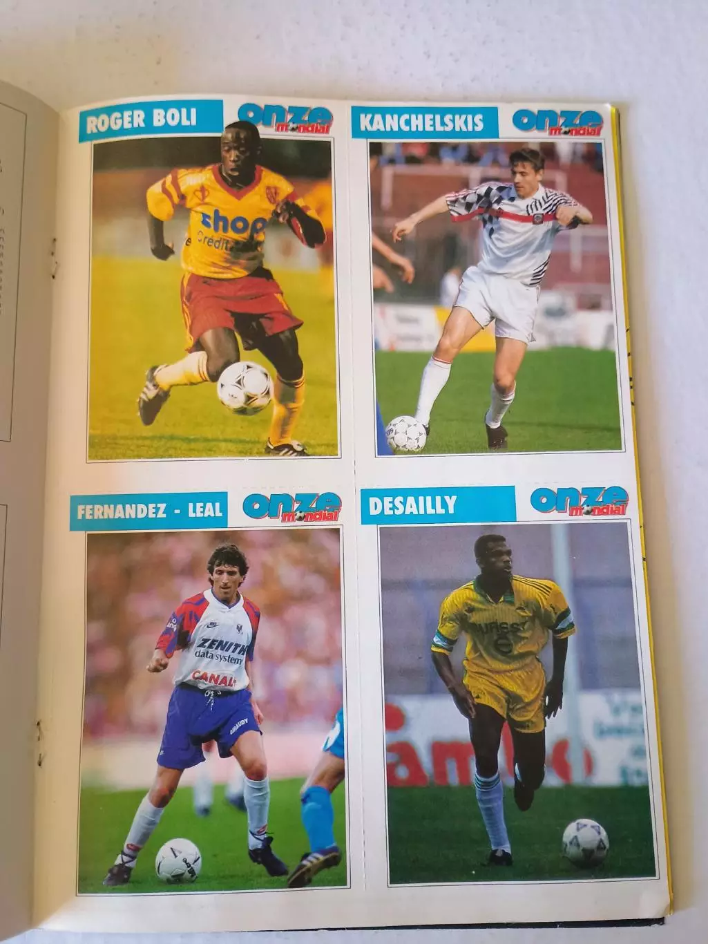 Onze mondial n.32/ 1991-отсутствует плакат A2 2