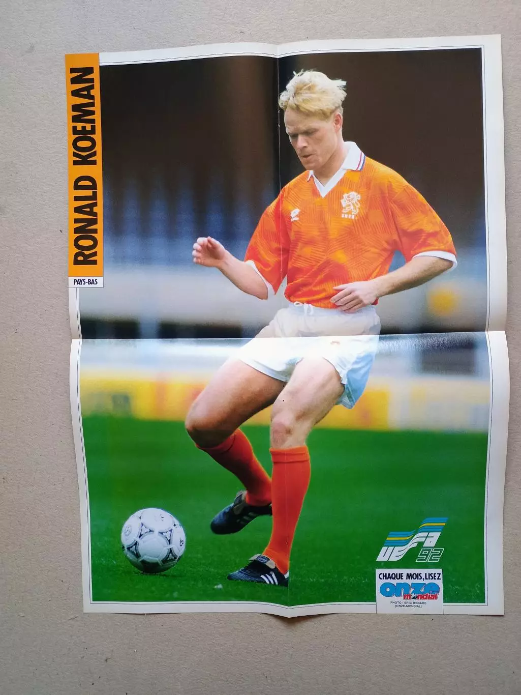 Onze mondial n.40/ 1992-Отсутствуют карты Onze 1