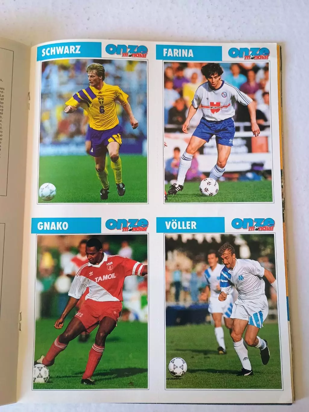 Onze mondial n.44/ 1992-отсутствует плакат A2. 2