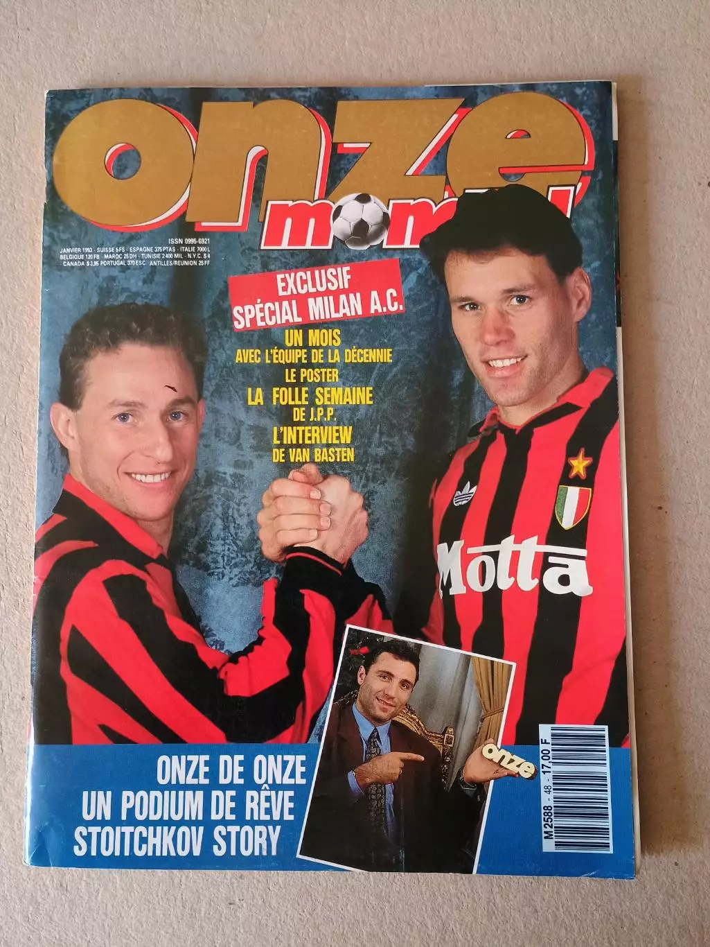 Onze mondial n.48/ 1993 -отсутствует плакат A2.