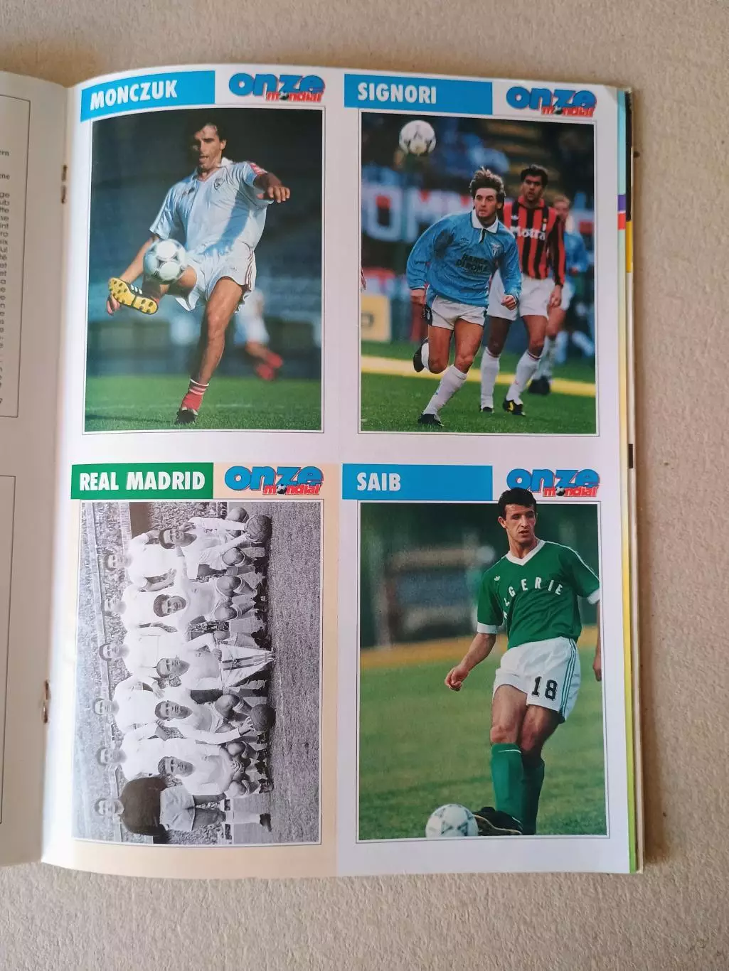 Onze mondial n.48/ 1993 -отсутствует плакат A2. 1