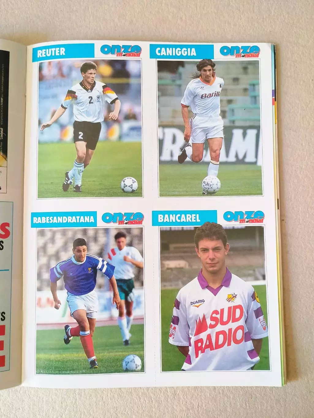 Onze mondial n.48/ 1993 -отсутствует плакат A2. 2