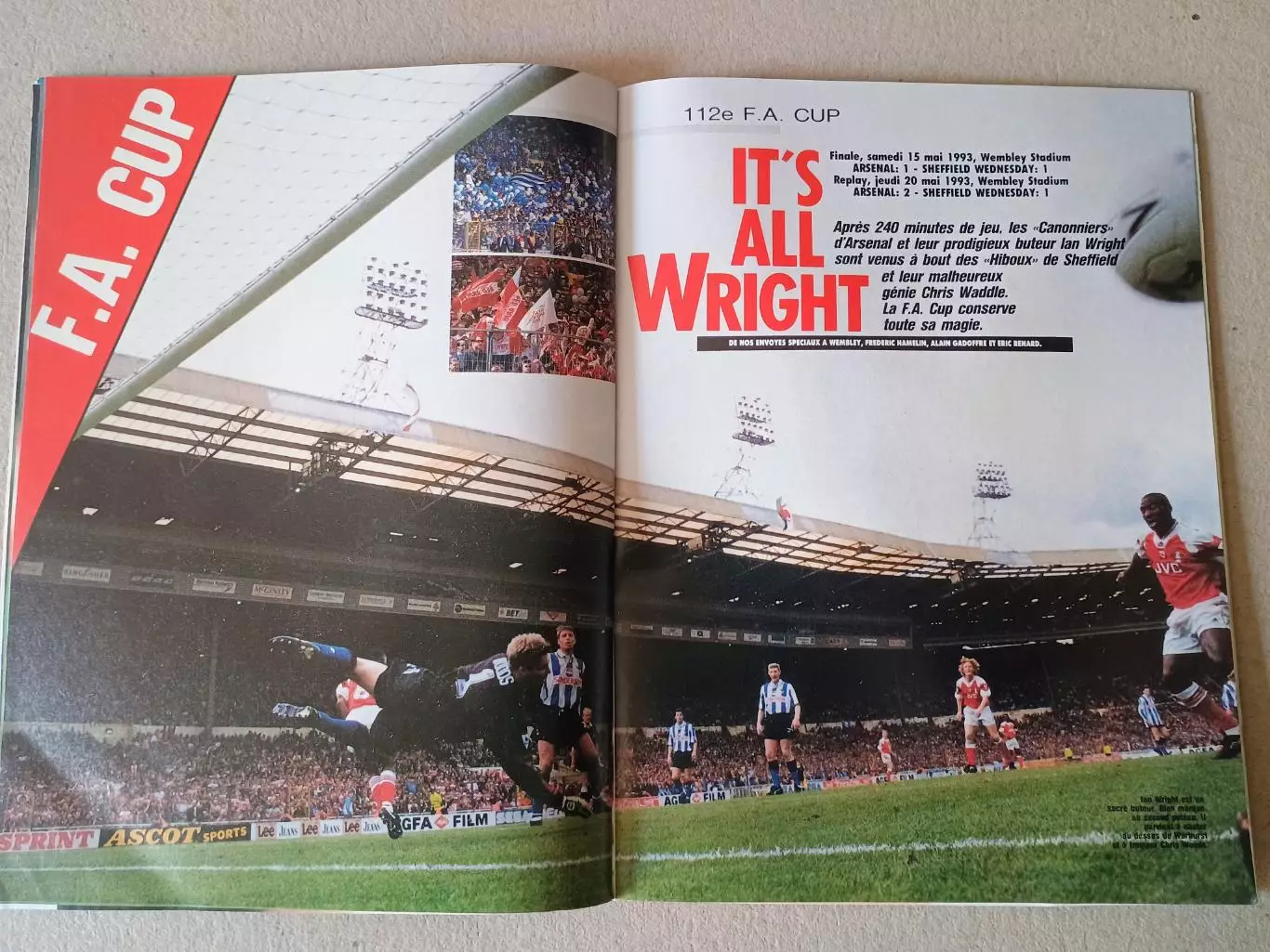 Onze mondial n.53/ 1993 -отсутствует плакат A2. 2