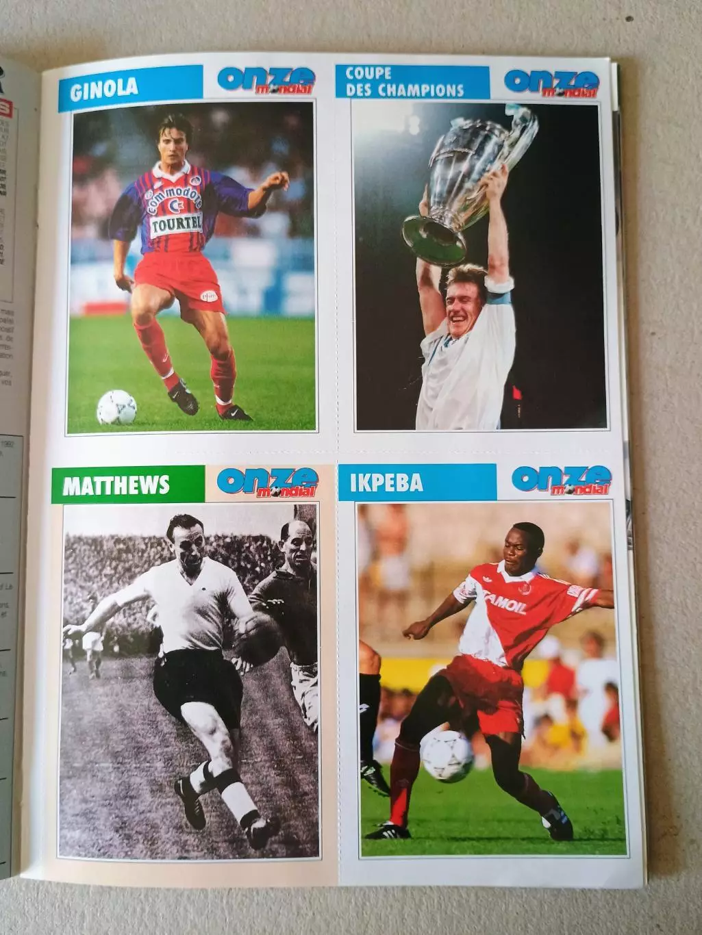 Onze mondial n.56/ 1993 -отсутствует плакат A2.. 2