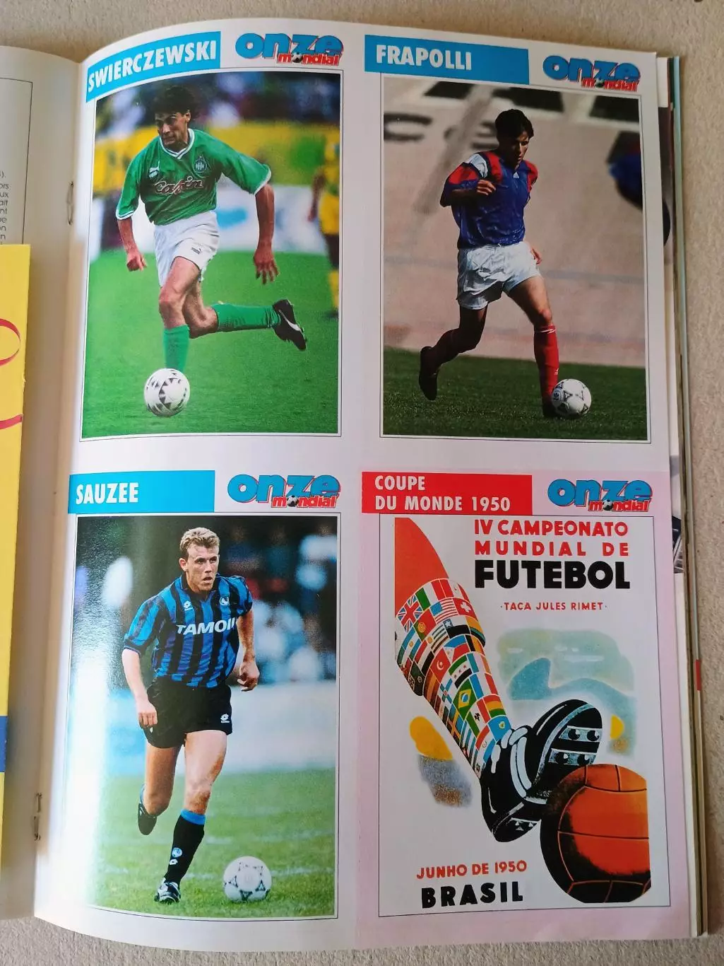 Onze mondial n.56/ 1993 -отсутствует плакат A2.. 3