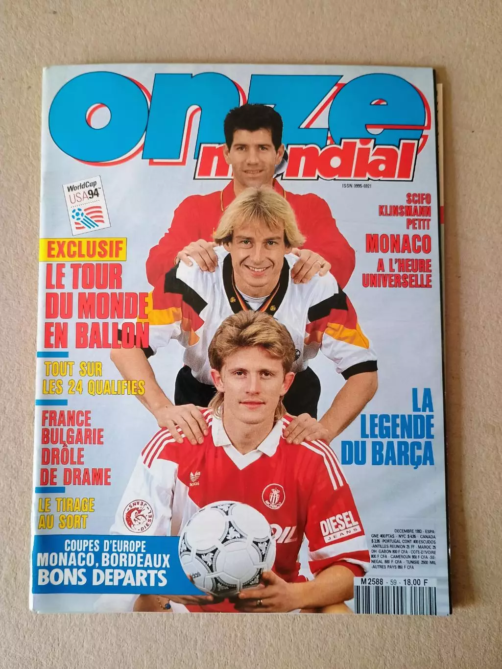Onze mondial n.59/1993
