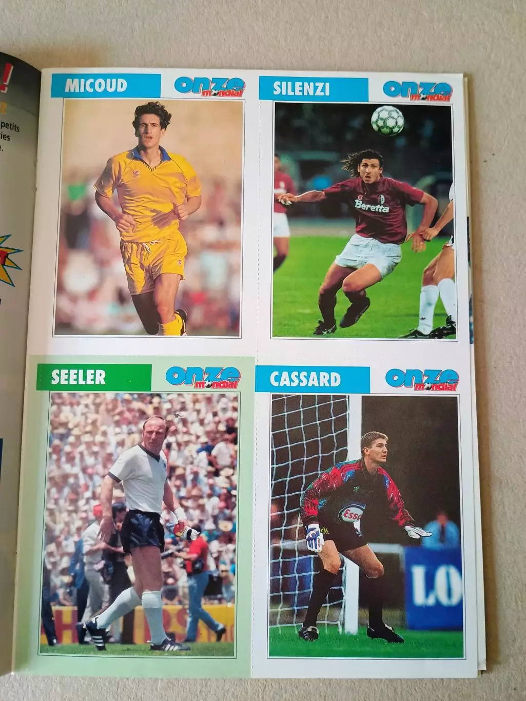 Onze mondial n.62/1994 -отсутствует плакат A2.. 1