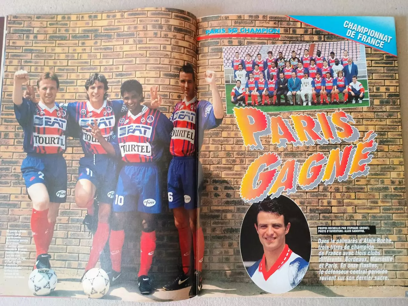 Onze mondial n.65/1994 -отсутствует плакат A2.. 6