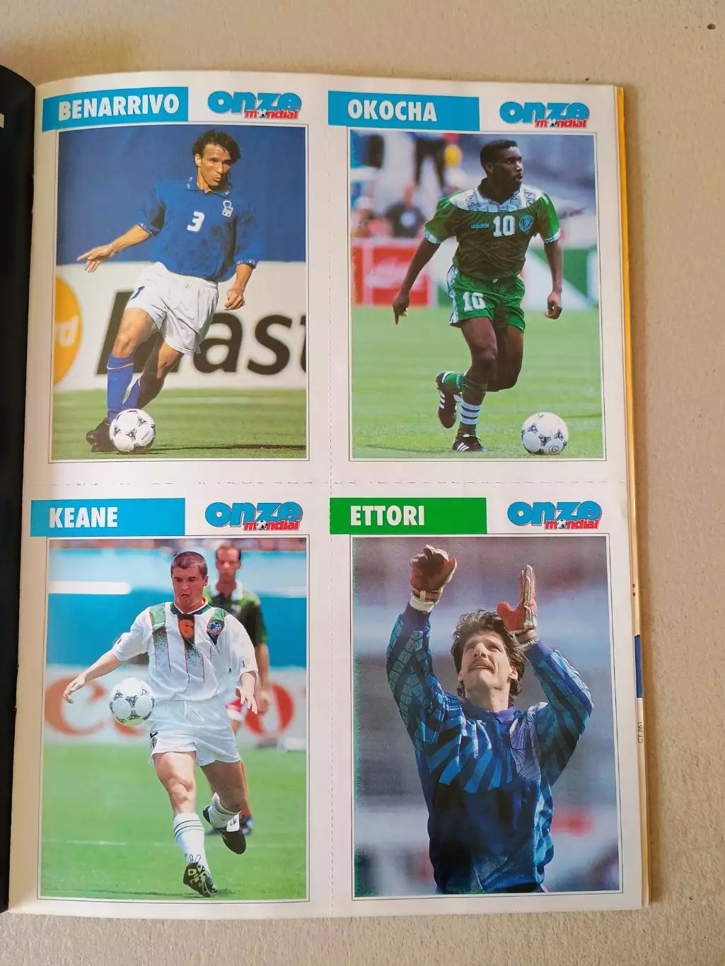 Onze mondial n.68/1994 -отсутствует плакат A2 3