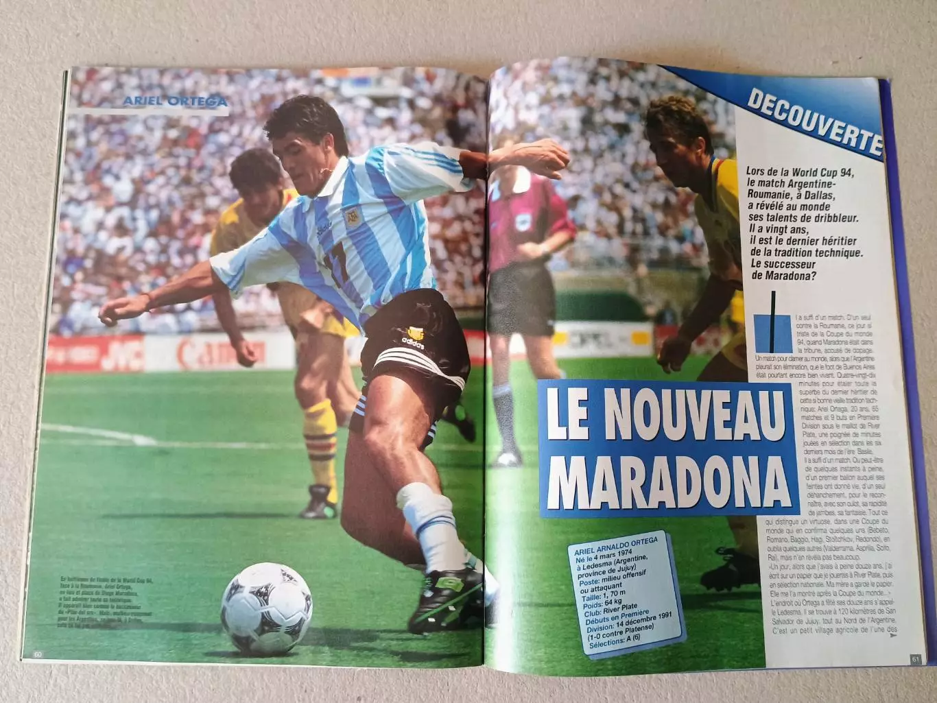 Onze mondial n.68/1994 -отсутствует плакат A2, 4