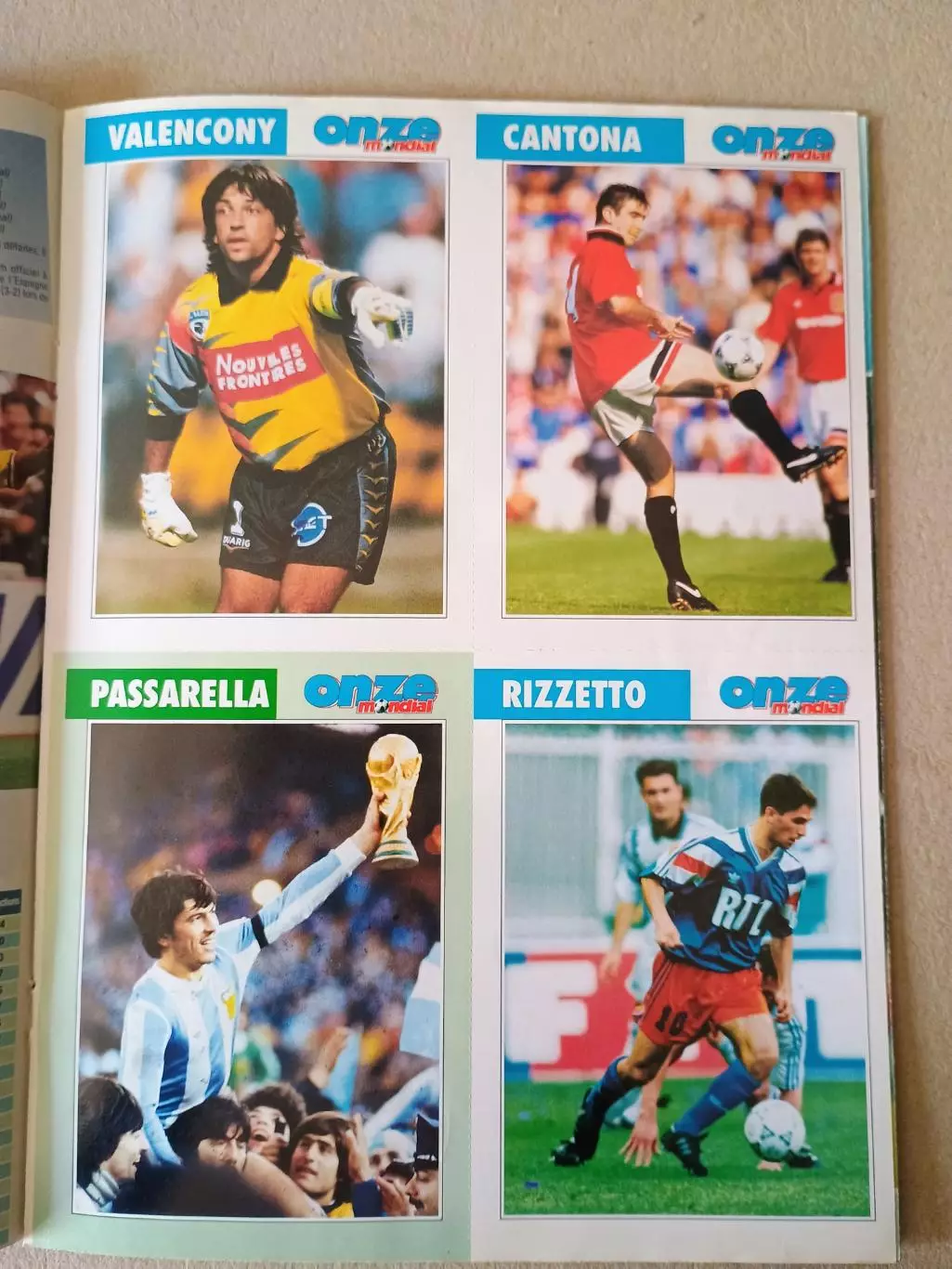 Onze mondial n.69/1994 -отсутствует плакат A2, 1