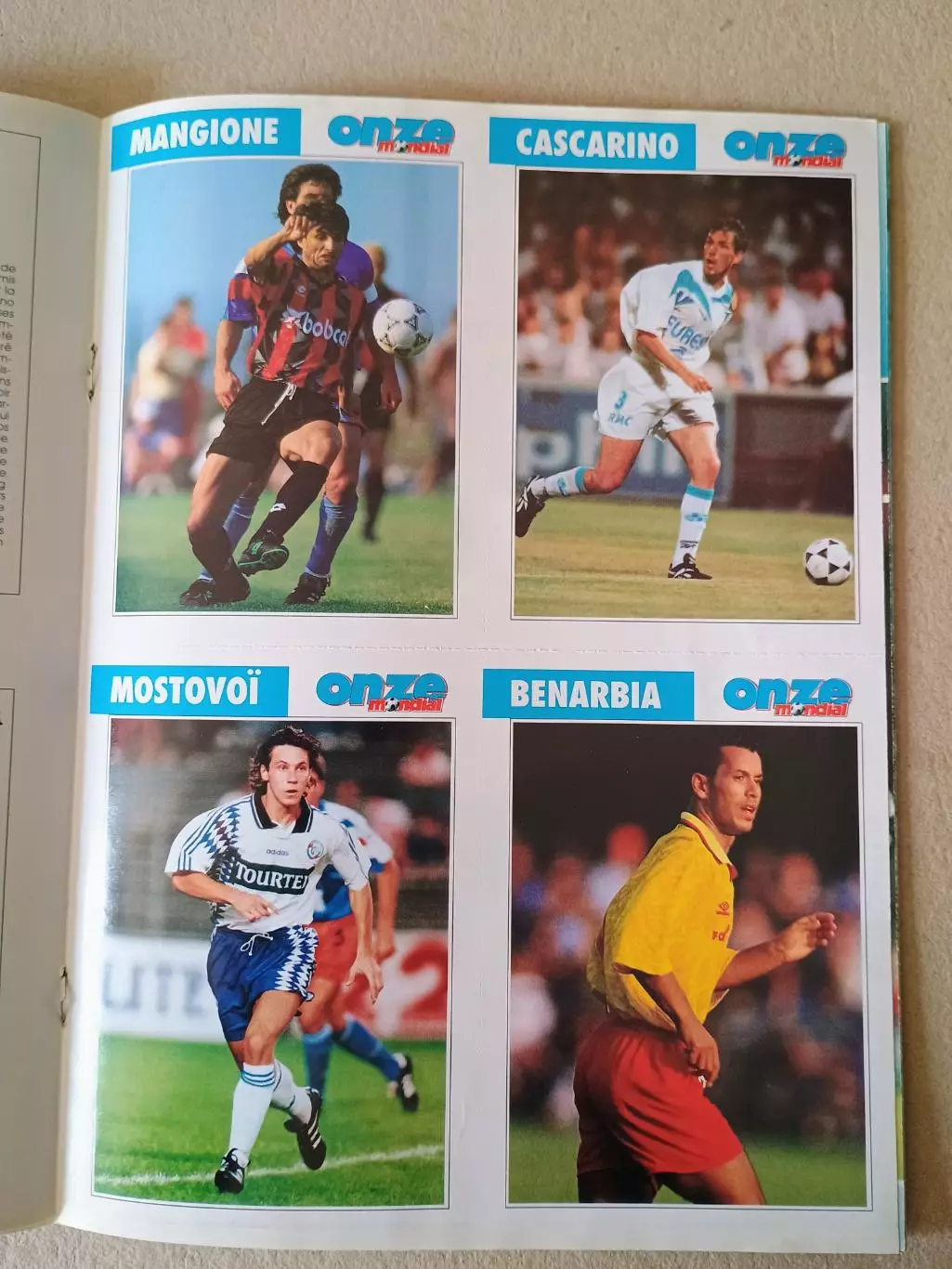 Onze mondial n.69/1994 -отсутствует плакат A2, 2