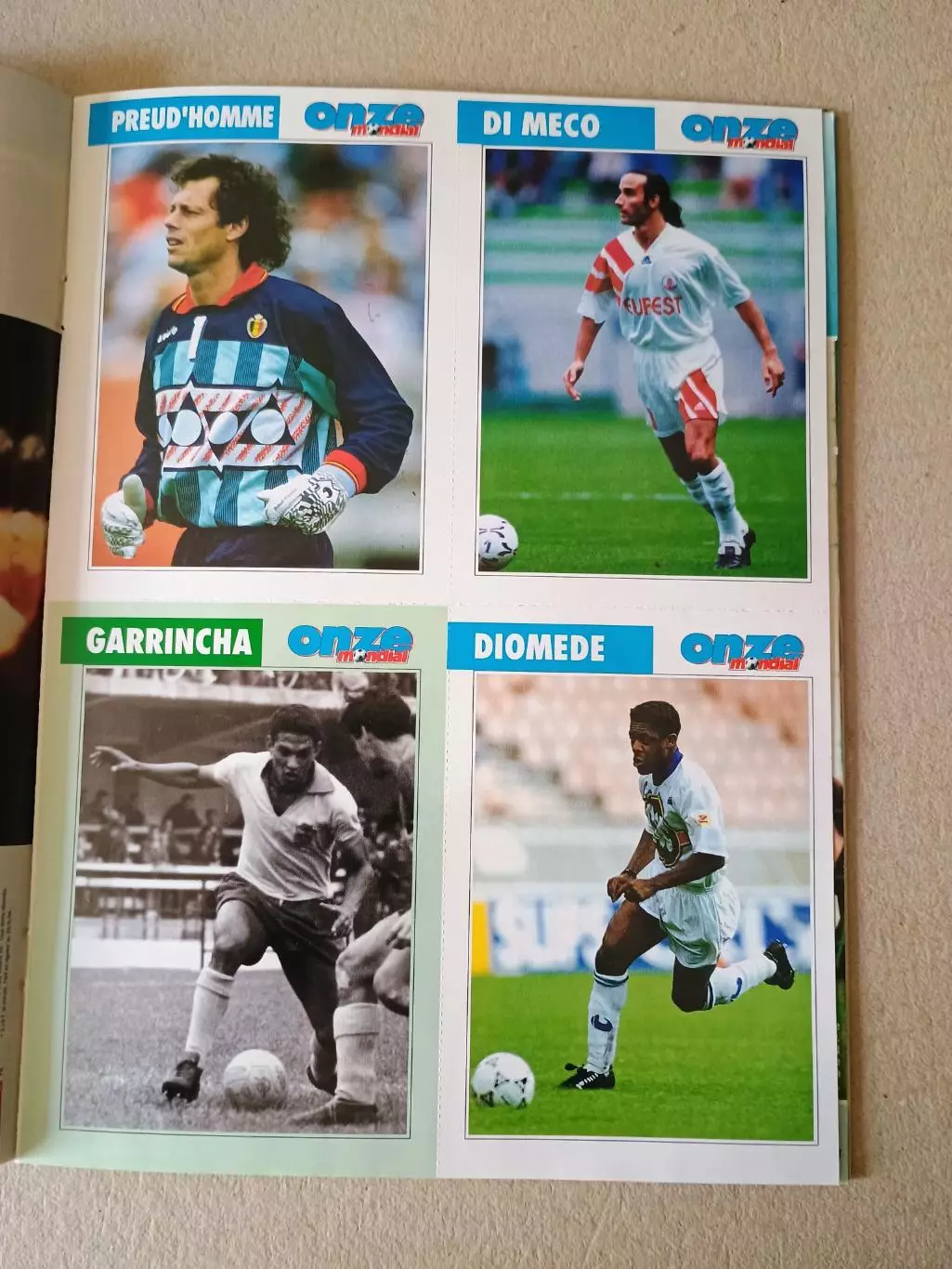 Onze mondial n.70/1994 -отсутствует плакат A2, 1