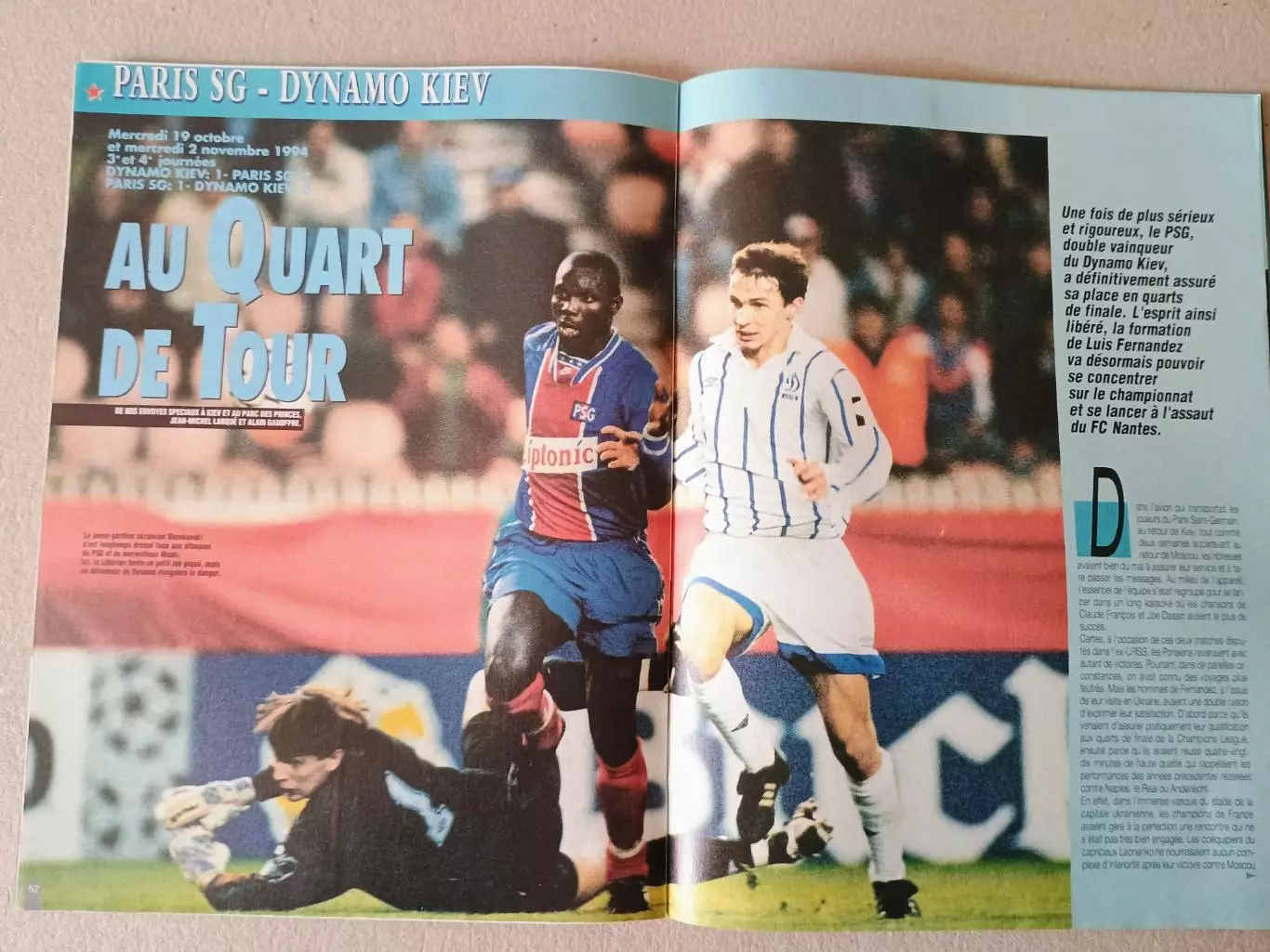 Onze mondial n.70/ 1994-Отсутствуют карты Onze + poster A2 2