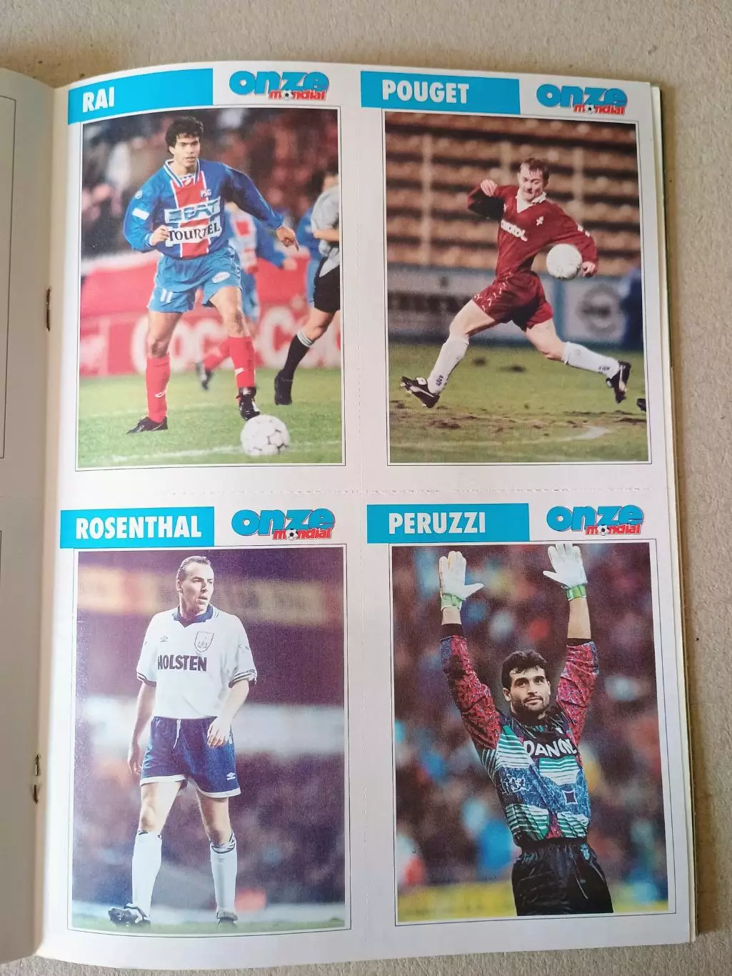 Onze mondial n.76/1995 -отсутствует плакат A2, 1