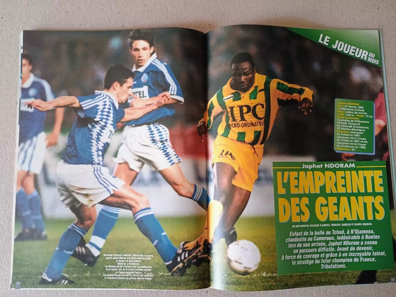 Onze mondial n.76/1995 -отсутствует плакат A2, 4