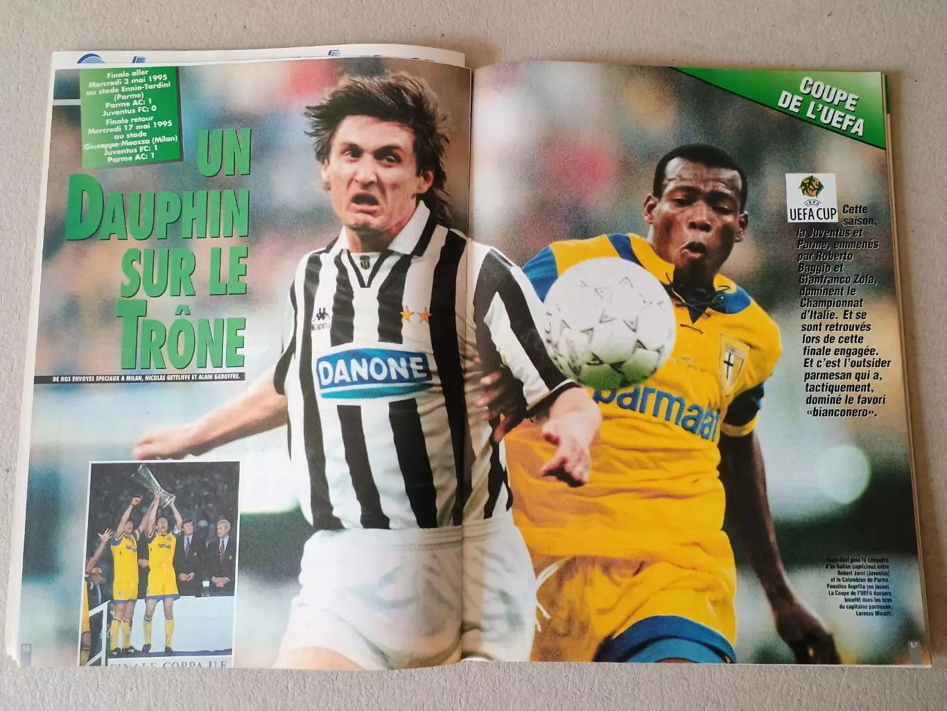 Onze mondial n.77/1995 -отсутствует плакат A2, 3