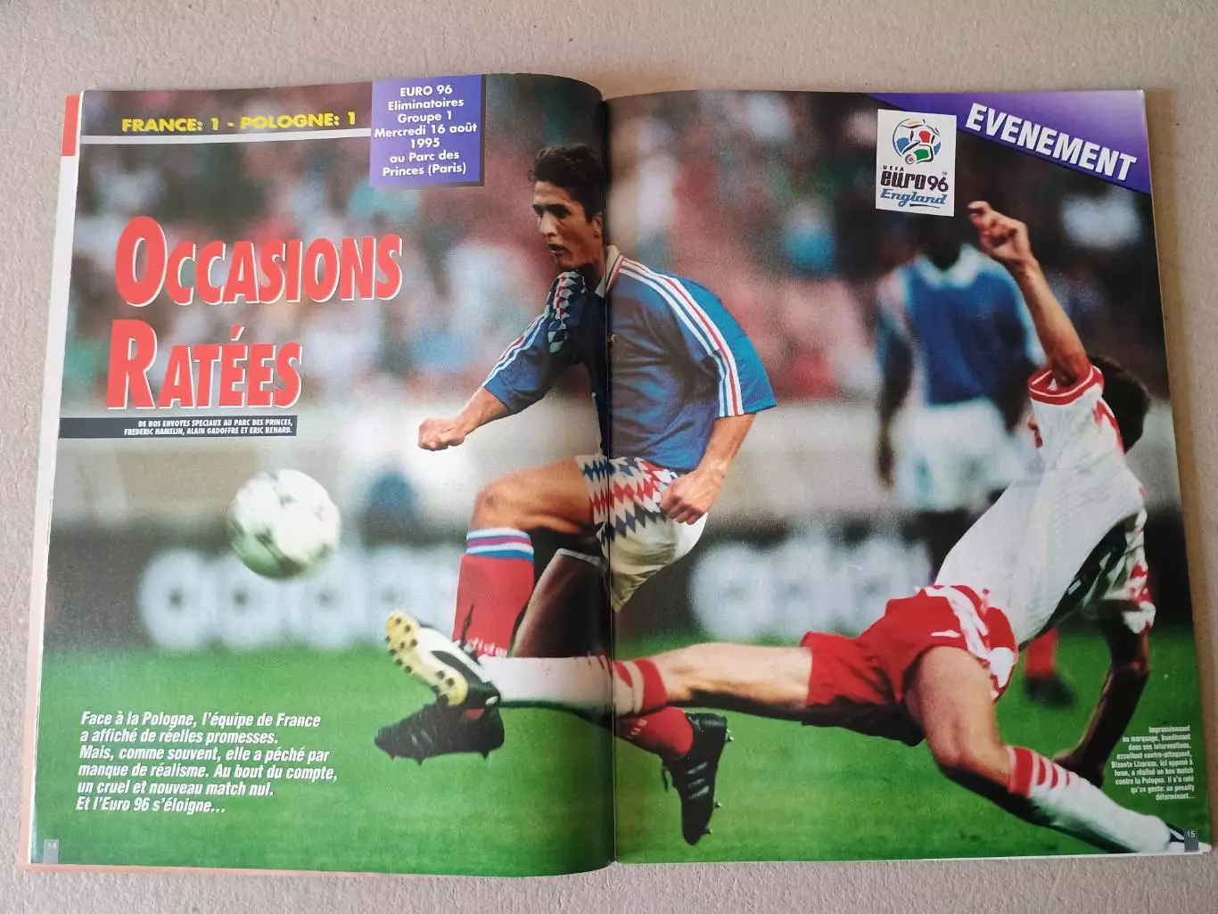 Onze mondial n.80/ 1995-Отсутствуют карты Onze + poster A2 1