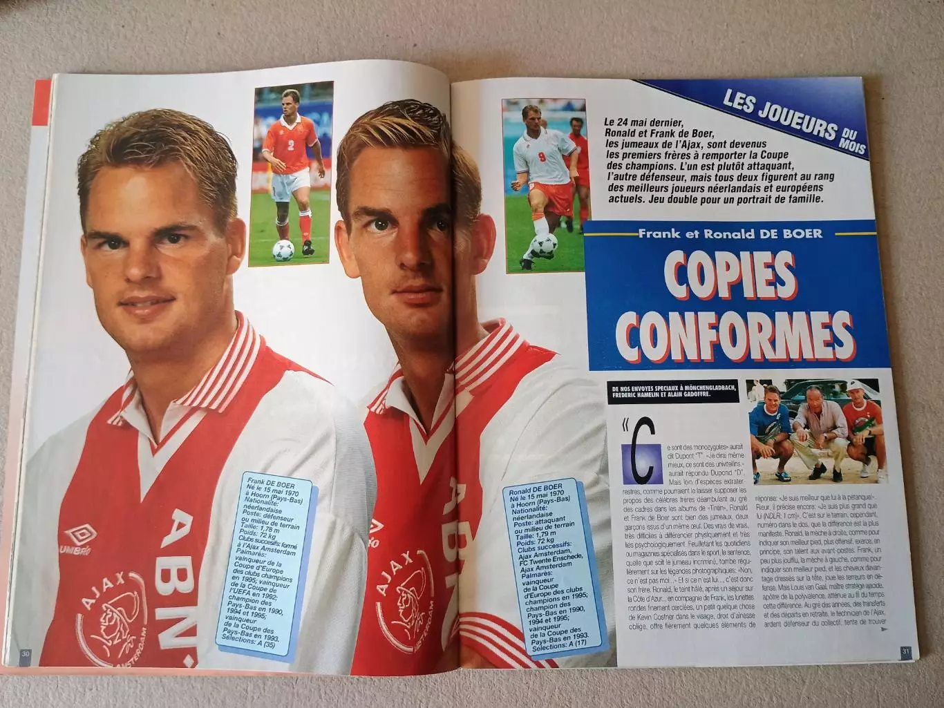 Onze mondial n.80/ 1995-Отсутствуют карты Onze + poster A2 3