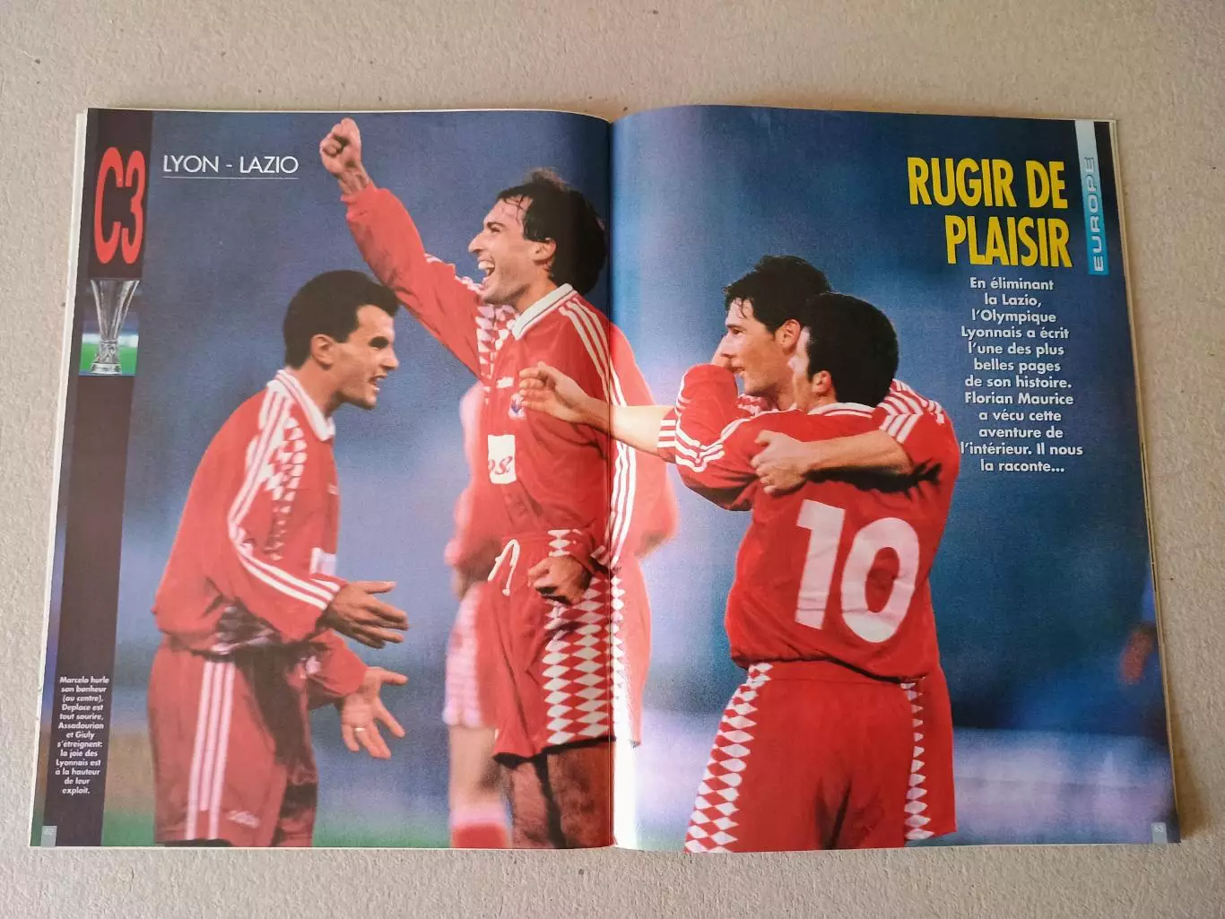 Onze mondial n.82/ 1995-Отсутствуют карты Onze + poster A2 2