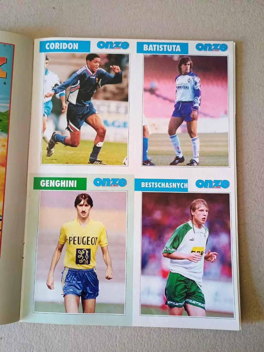 Onze mondial n.86/1996 -отсутствует плакат A2, 2