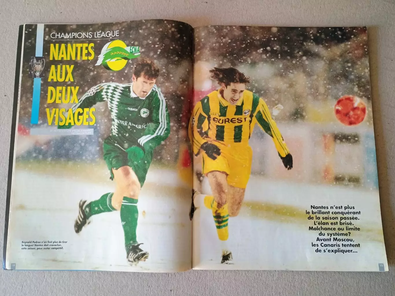 Onze mondial n.86/ 1996-Отсутствуют карты Onze + poster A2 2