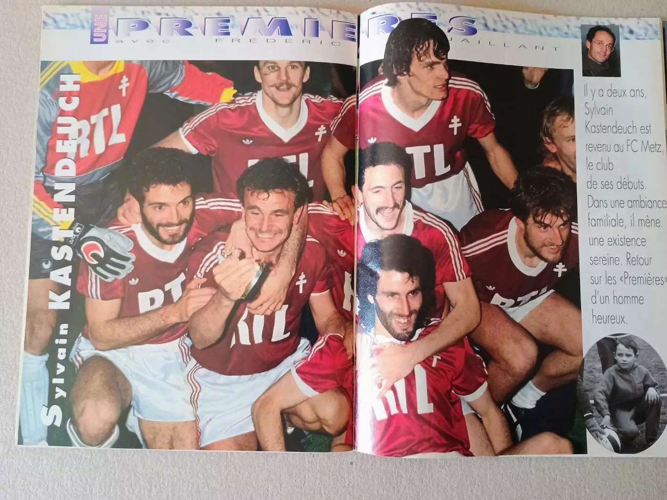 Onze mondial n.86/ 1996-Отсутствуют карты Onze + poster A2 4