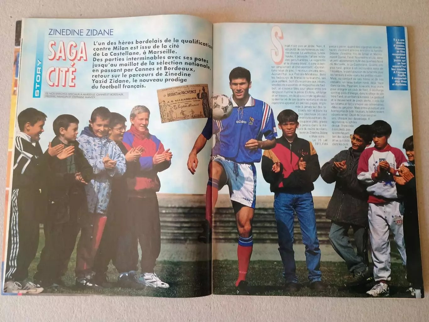 Onze mondial n.87/ 1996-Отсутствуют карты Onze + poster A2 3