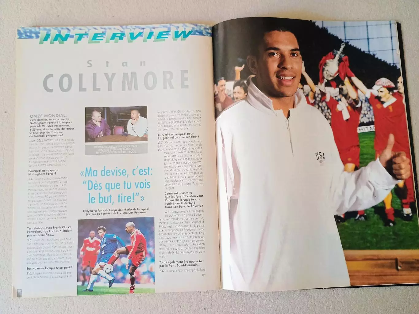 Onze mondial n.87/ 1996-Отсутствуют карты Onze + poster A2 5