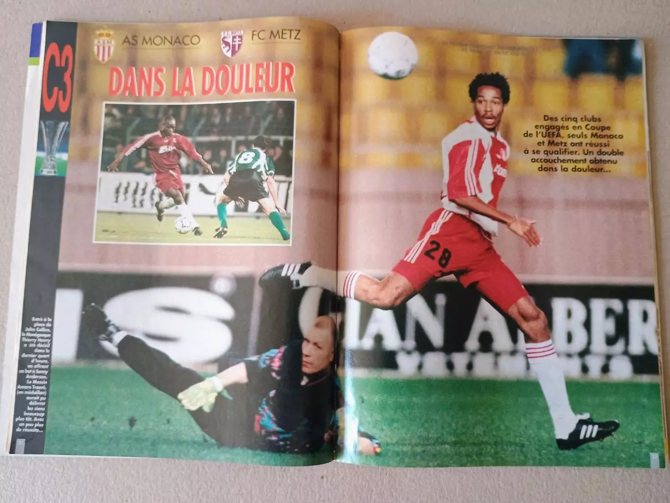 Onze mondial n.93/ 1996-Отсутствуют карты Onze + poster A2 2