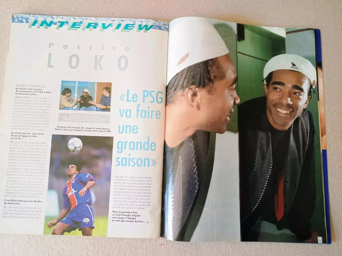 Onze mondial n.93/ 1996-Отсутствуют карты Onze + poster A2 6