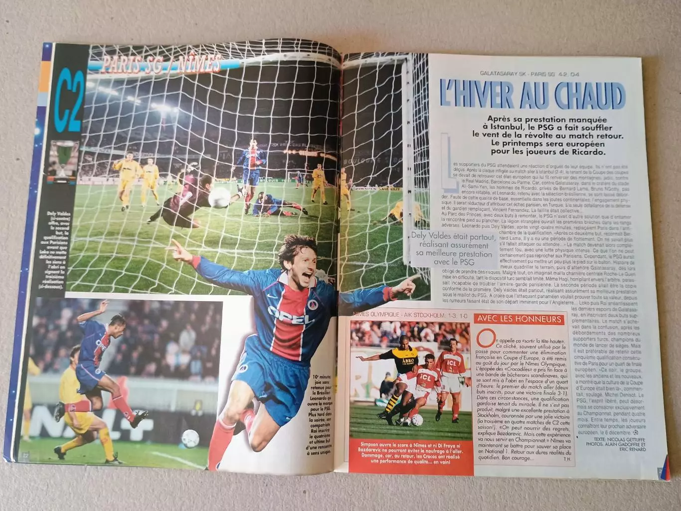 Onze mondial n.94/ 1996-Отсутствуют карты Onze + poster A2 1