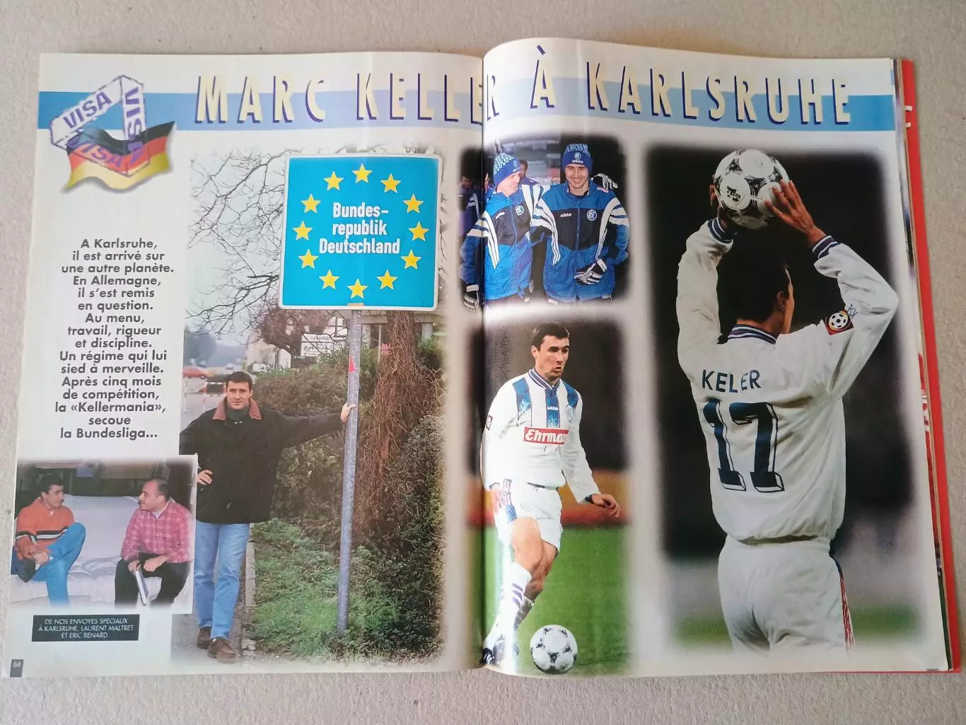 Onze mondial n.95/ 1996-Отсутствуют карты Onze + poster A2 1