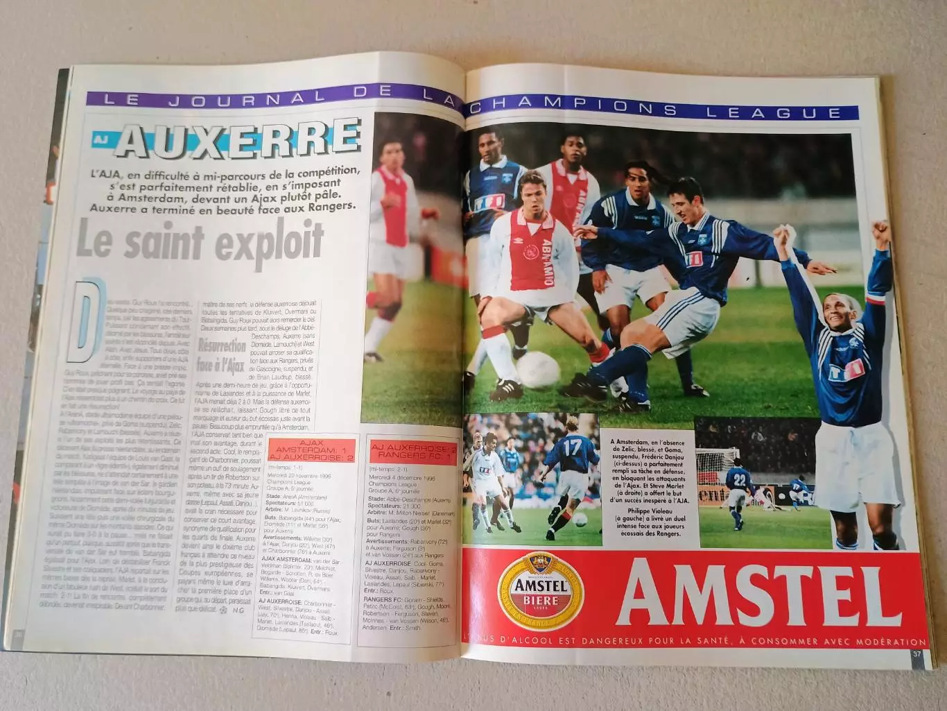 Onze mondial n.95/ 1996-Отсутствуют карты Onze + poster A2 4