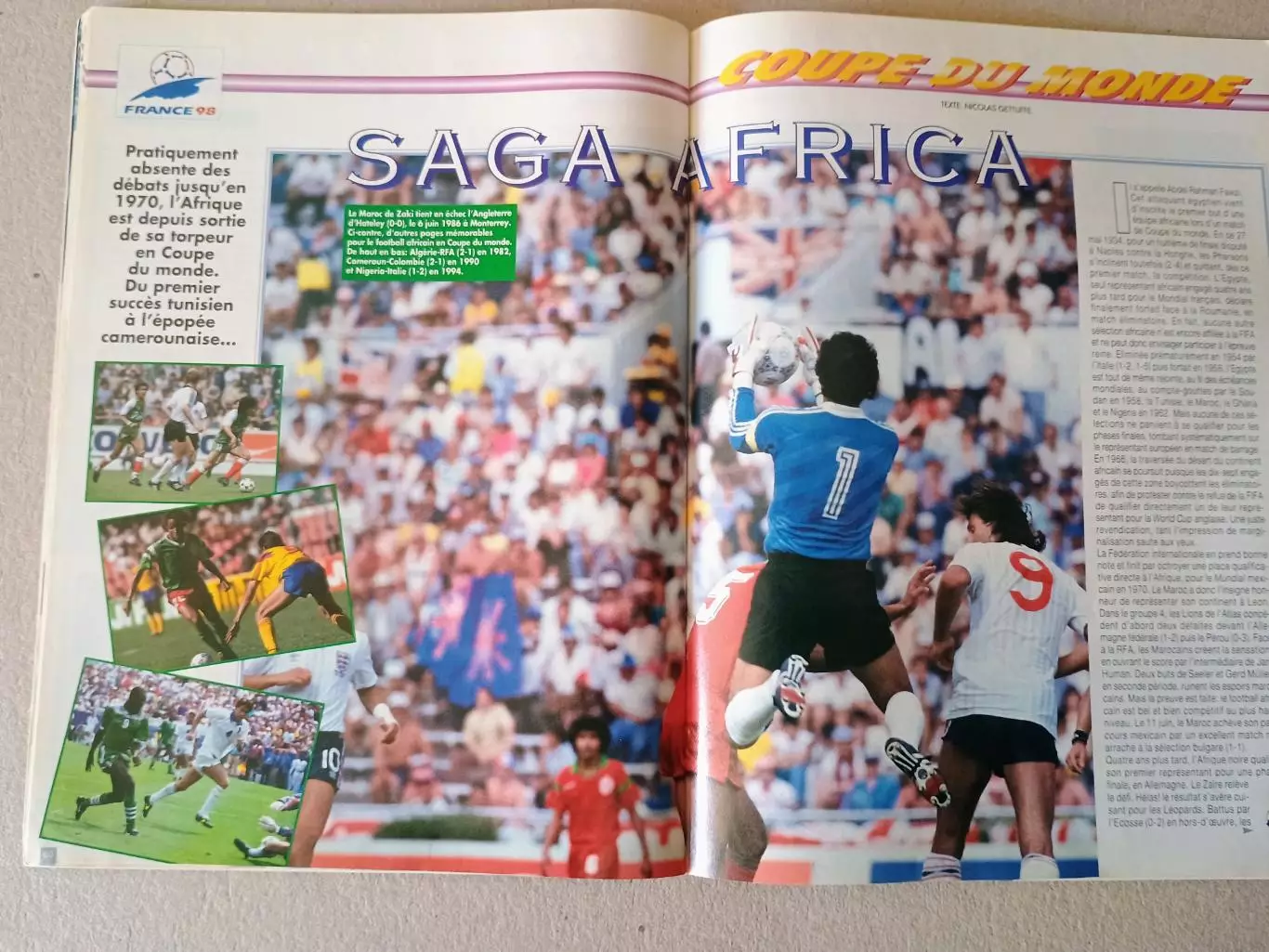 Onze mondial n.97/ 1997-Отсутствуют карты Onze + poster A2 5