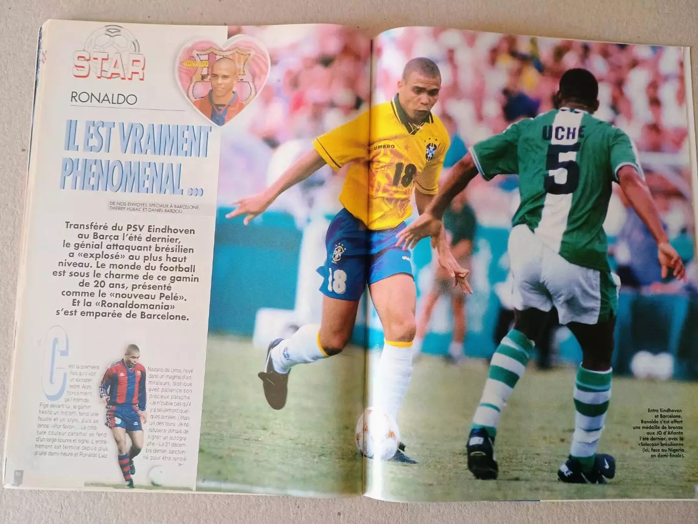 Onze mondial n.97/ 1997-Отсутствуют карты Onze + poster A2 6