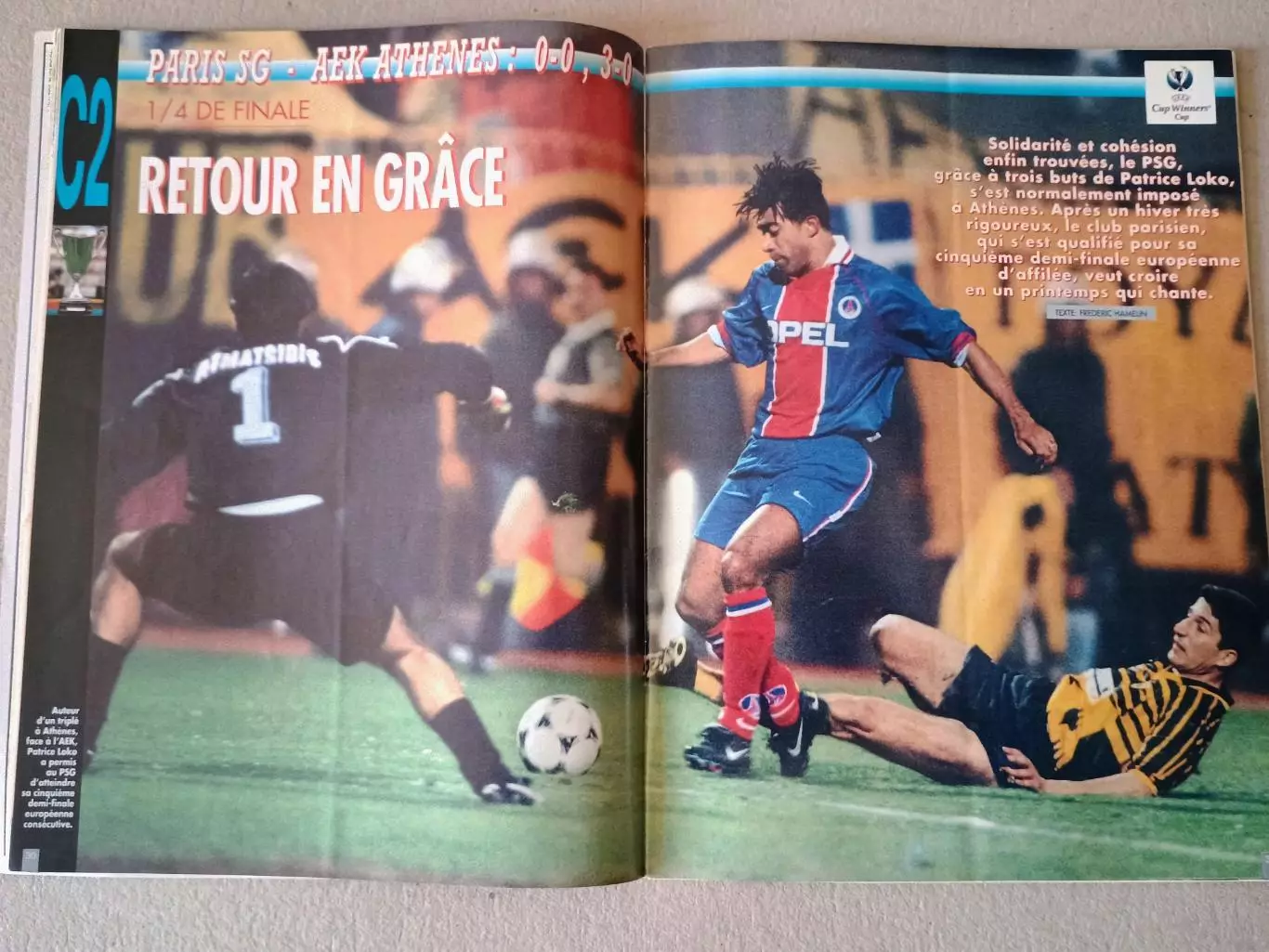 Onze mondial n.99/ 1997-Отсутствуют карты Onze + poster A2 1