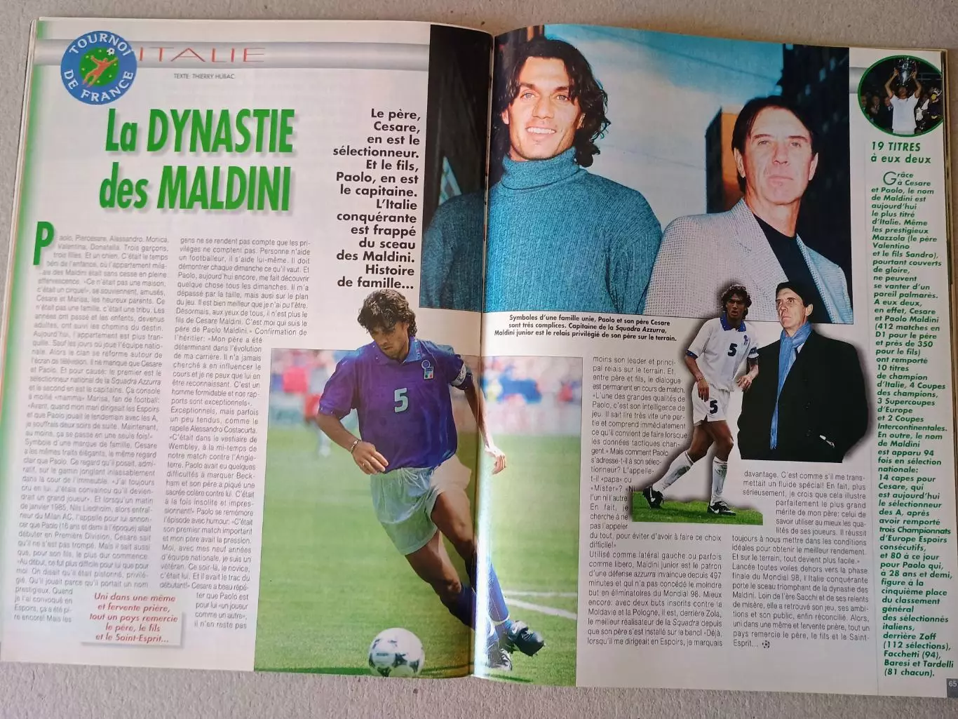 Onze mondial n.101/1997 -отсутствует плакат A2, 4