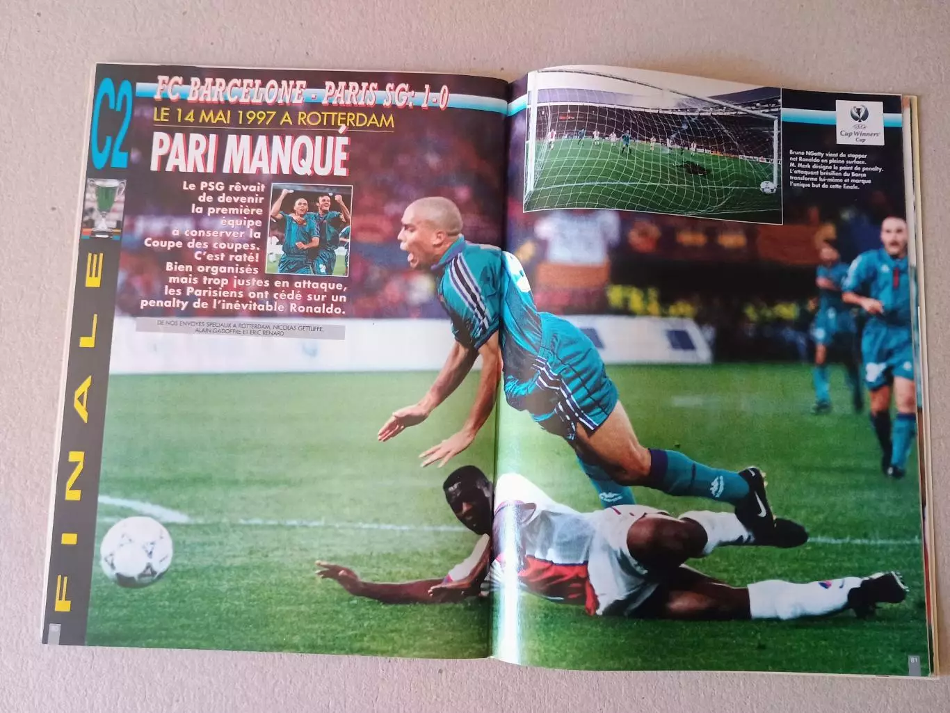 Onze mondial n.101/1997 -отсутствует плакат A2, 5