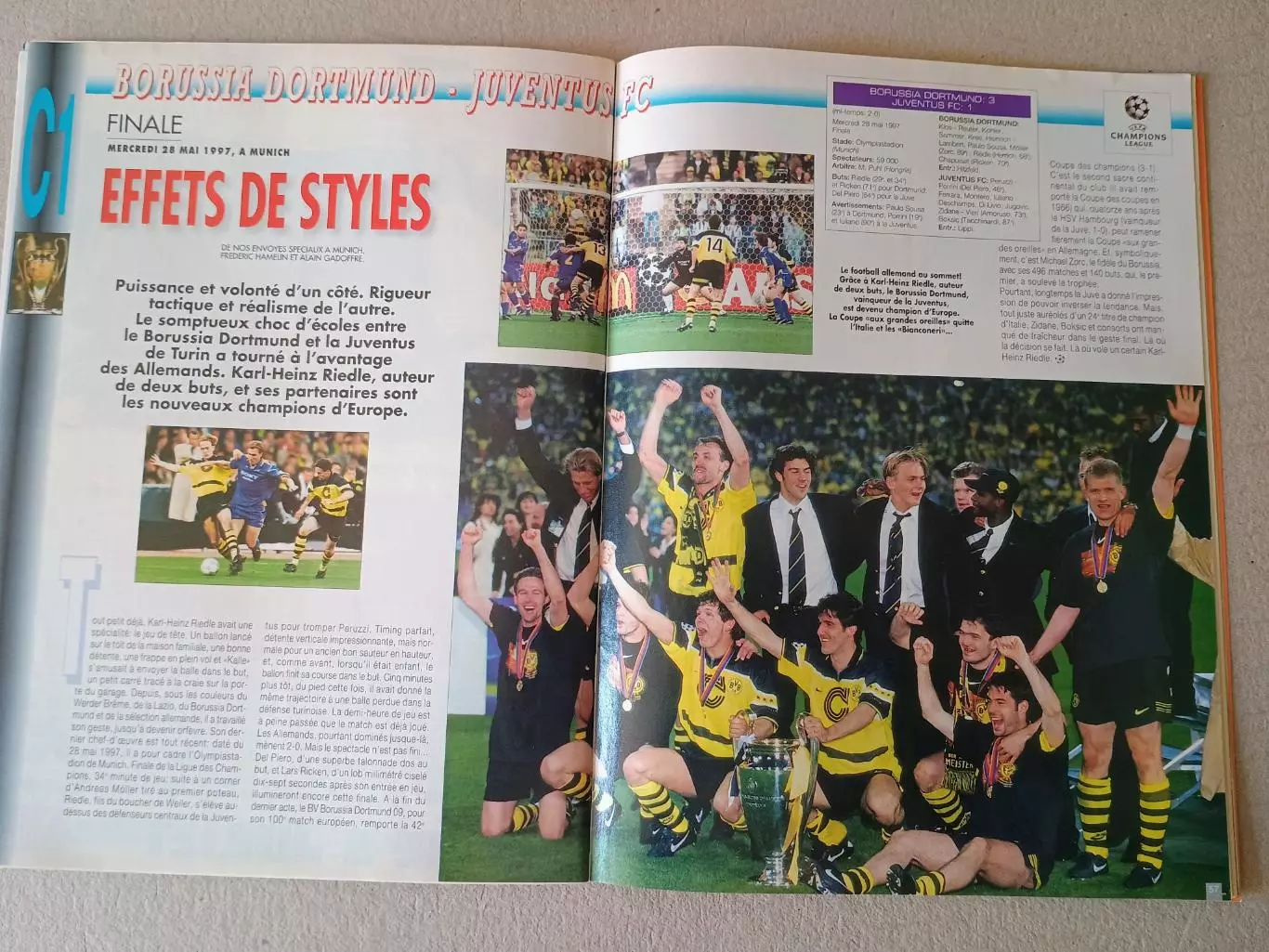 Onze mondial n.102/ 1997-Отсутствуют карты Onze + poster A2 2