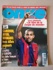 Onze mondial n.104/ 1997-Отсутствуют карты Onze + poster A2....