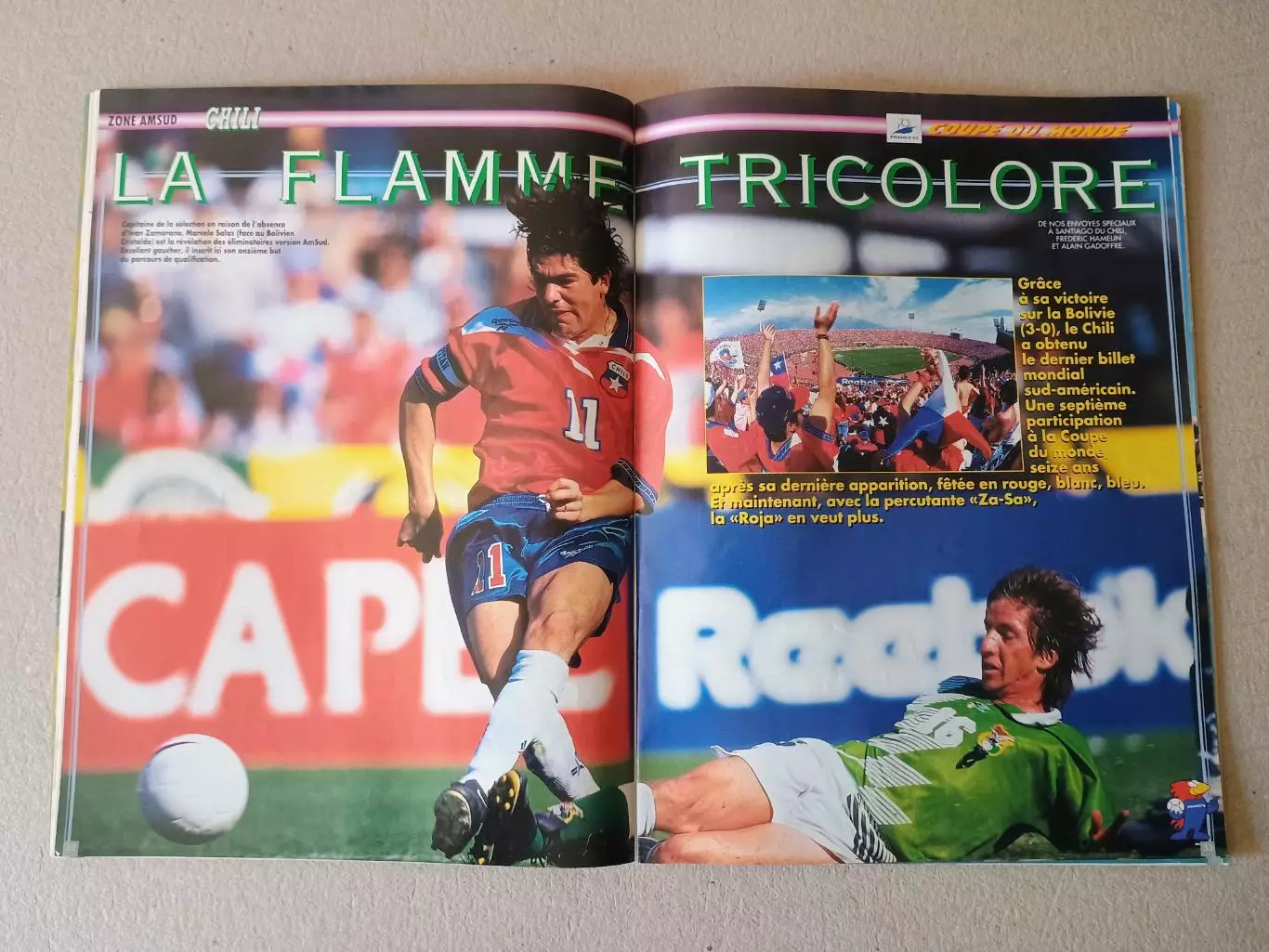 Onze mondial n.107/ 1997-Отсутствуют карты Onze + poster A2.. 2