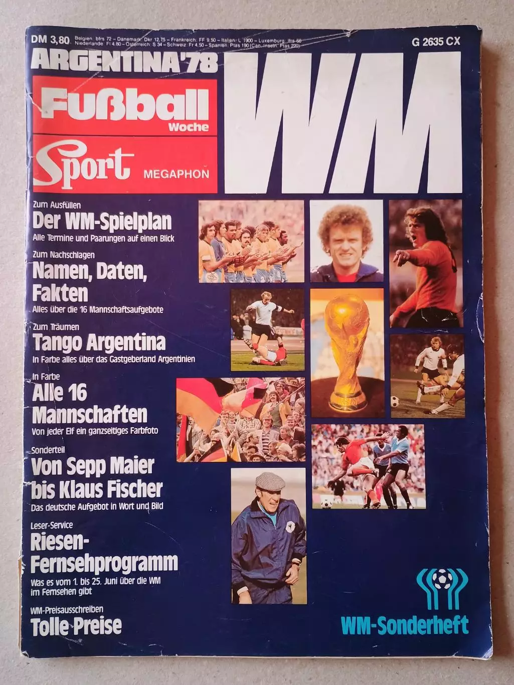 Fussball Woche WC 1978