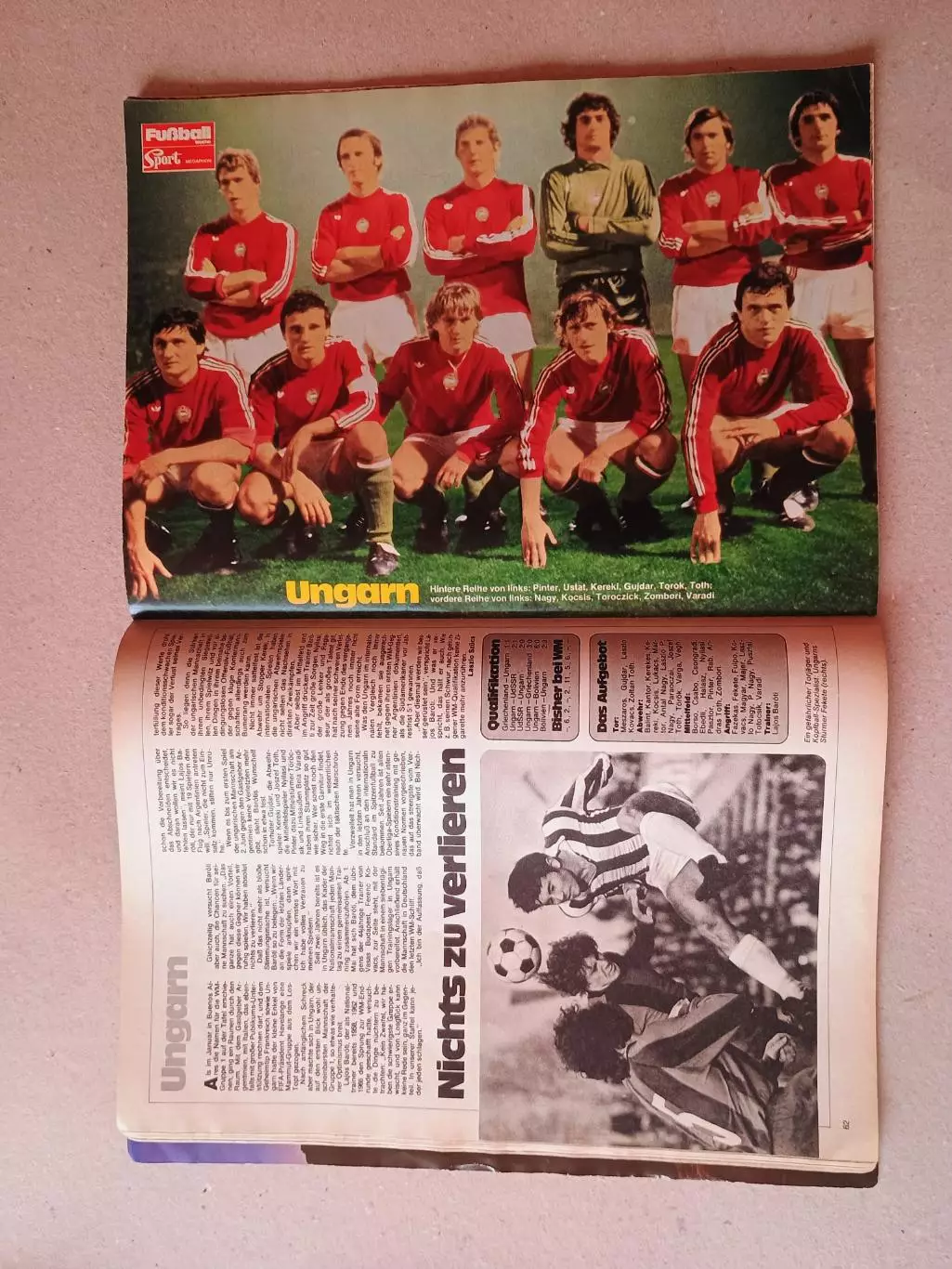 Fussball Woche WC 1978 4