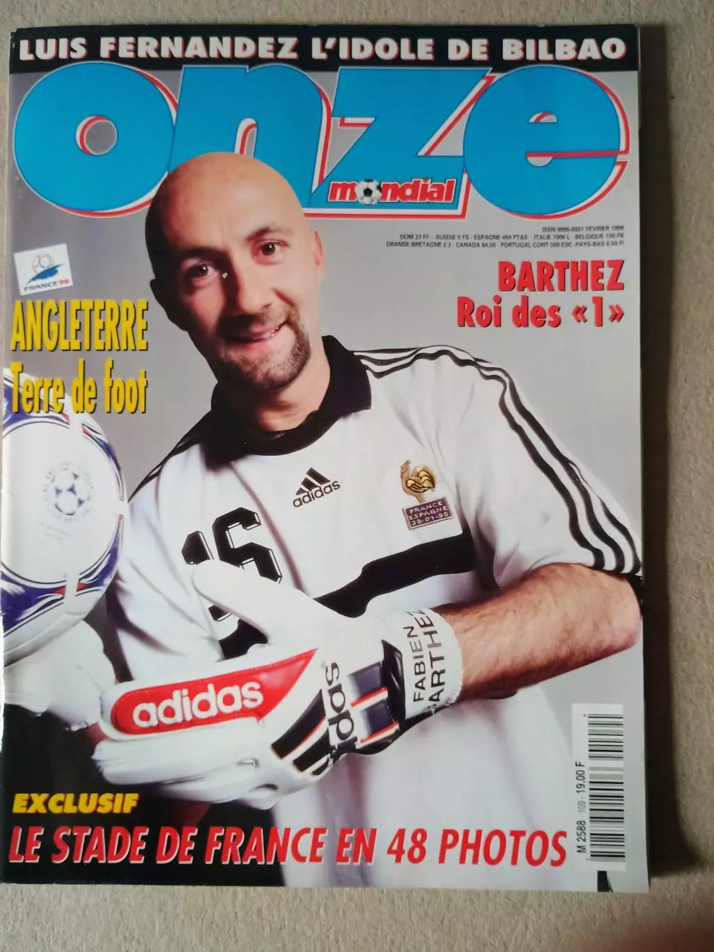 Onze mondial n.109/ 1998