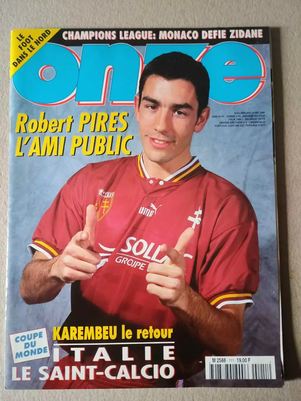 Onze mondial n.111 / 1998