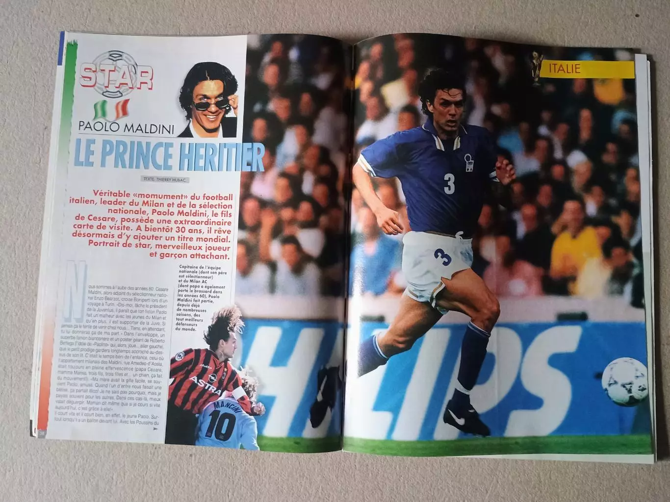 Onze mondial n.111/ 1998-Отсутствуют карты Onze + poster A2.. 2