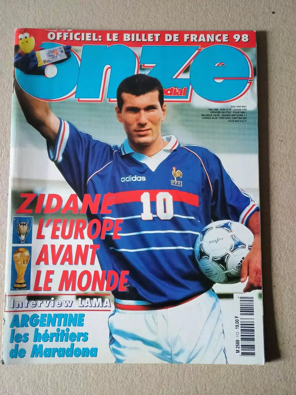 Onze mondial n.112 / 1998