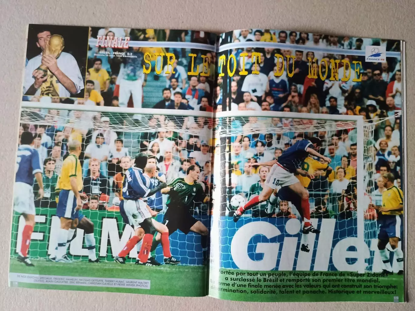 Onze mondial n.114/ 1998-Отсутствуютposter A2.. 1