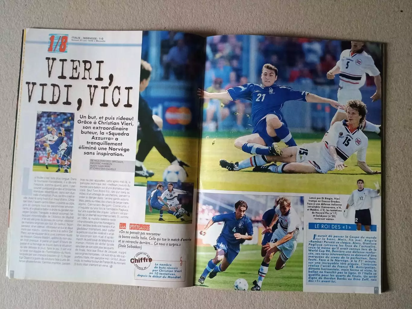 Onze mondial n.114/ 1998-Отсутствуютposter A2.. 4